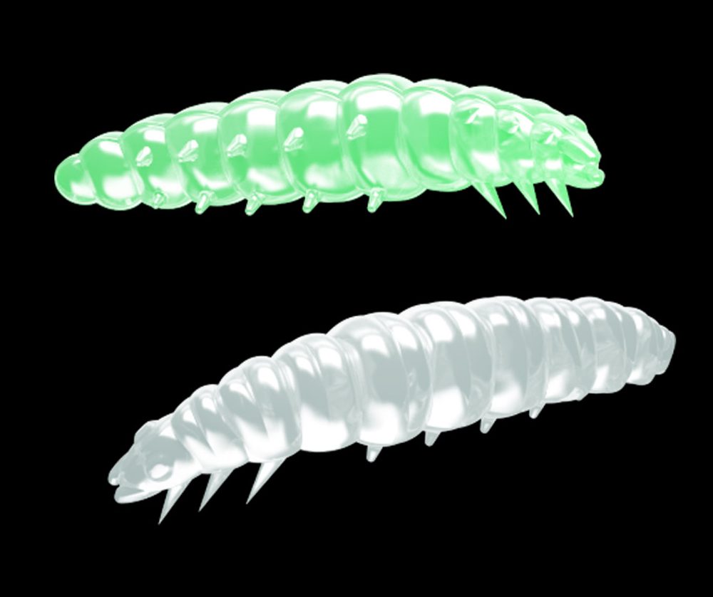 E-shop Libra Lures Larva Glow UV green - 3,5cm 12ks,Libra Lures Larva Glow UV green - 3,5cm 12ks