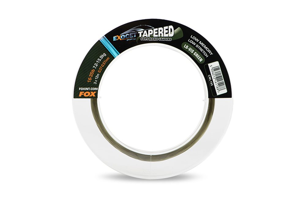 E-shop Fox Vlasec Exocet Pro Tapered Leader 3 x 12m - 0.33 - 0.50mm,Fox Vlasec Exocet Pro Tapered Leader 3 x 12m - 0.33 - 0.50mm