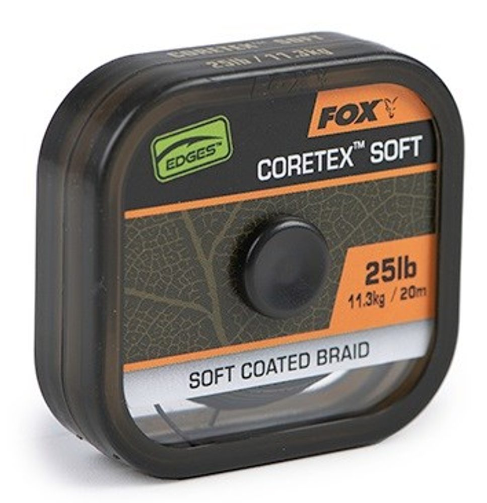 E-shop Fox Návazcová Šňůrka Naturals Coretex Soft 20 m - 25lb,Fox Návazcová Šňůrka Naturals Coretex Soft 20 m - 25lb