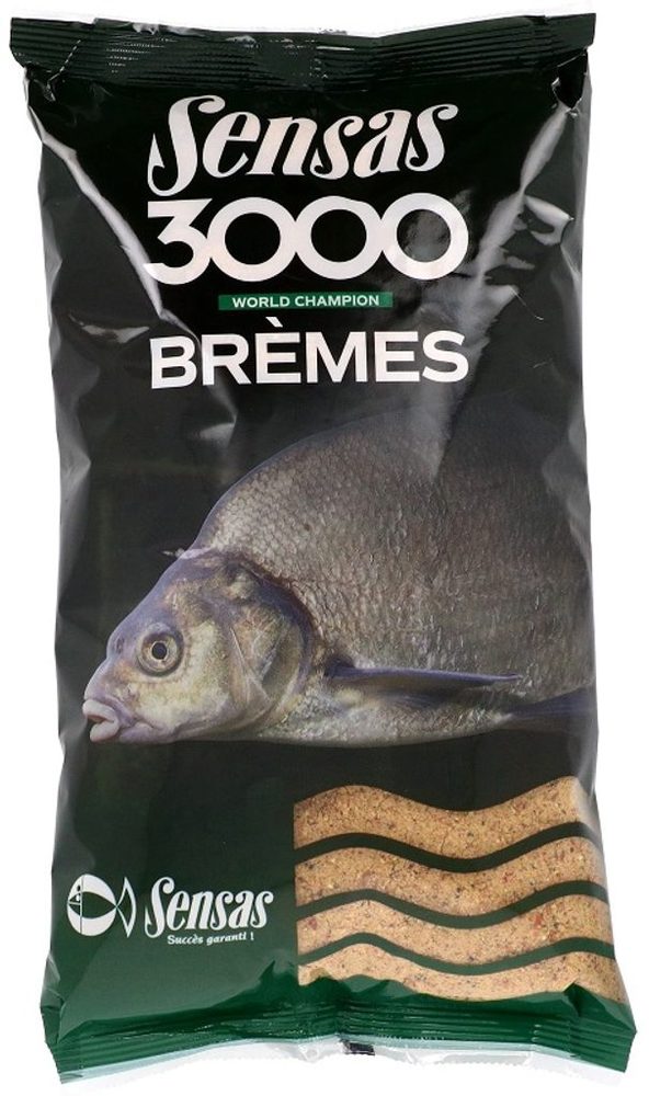 E-shop Sensas Krmítková směs 3000 1kg - Bremes (cejn),Sensas Krmítková směs 3000 1kg - Bremes (cejn)