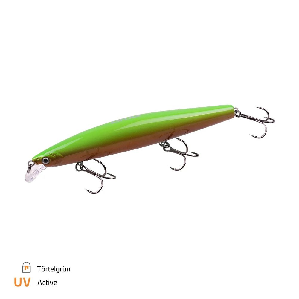 Zeck Wobler Zander Laufer 125 - Tortelgrun,Zeck Wobler Zander Laufer 125 - Tortelgrun