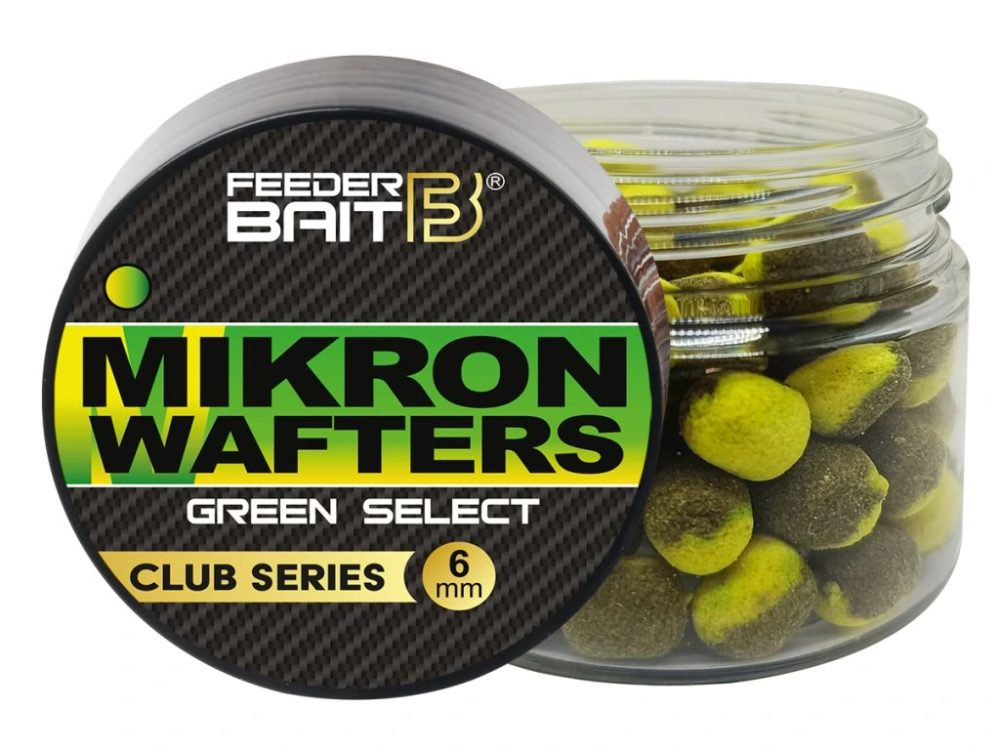 Fotografie FeederBait Mikron Wafters 4x6mm 25ml - Green Select
