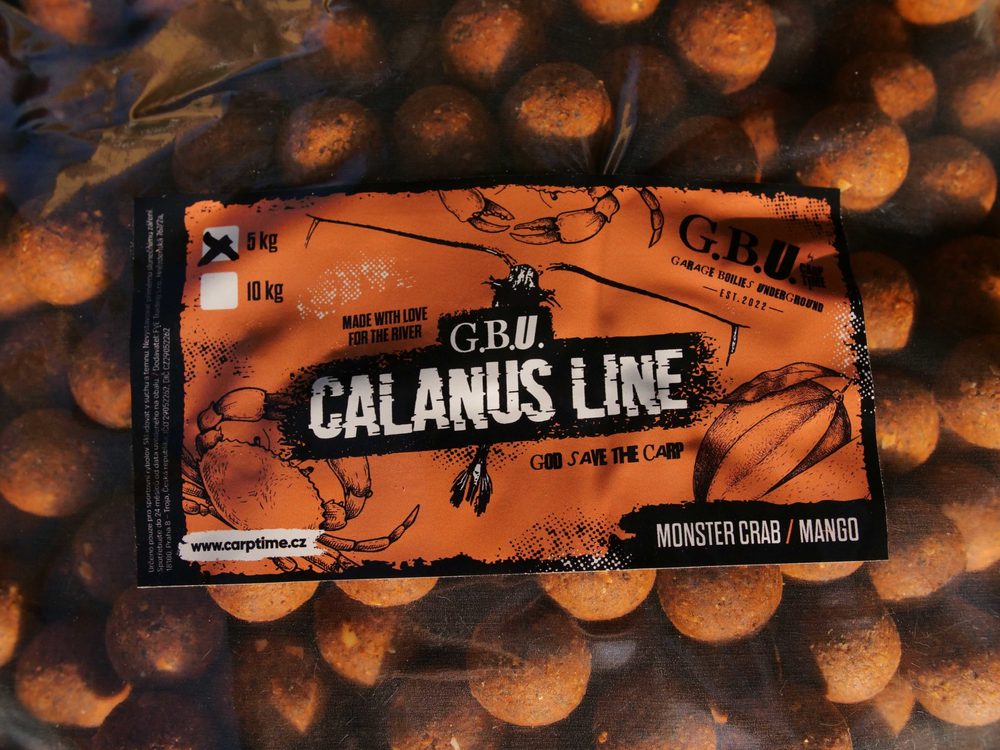 G.B.U. Boilies Calanus Line Monster Crab/Mango - 24mm 10kg,G.B.U. Boilies Calanus Line Monster Crab/Mango - 24mm 10kg