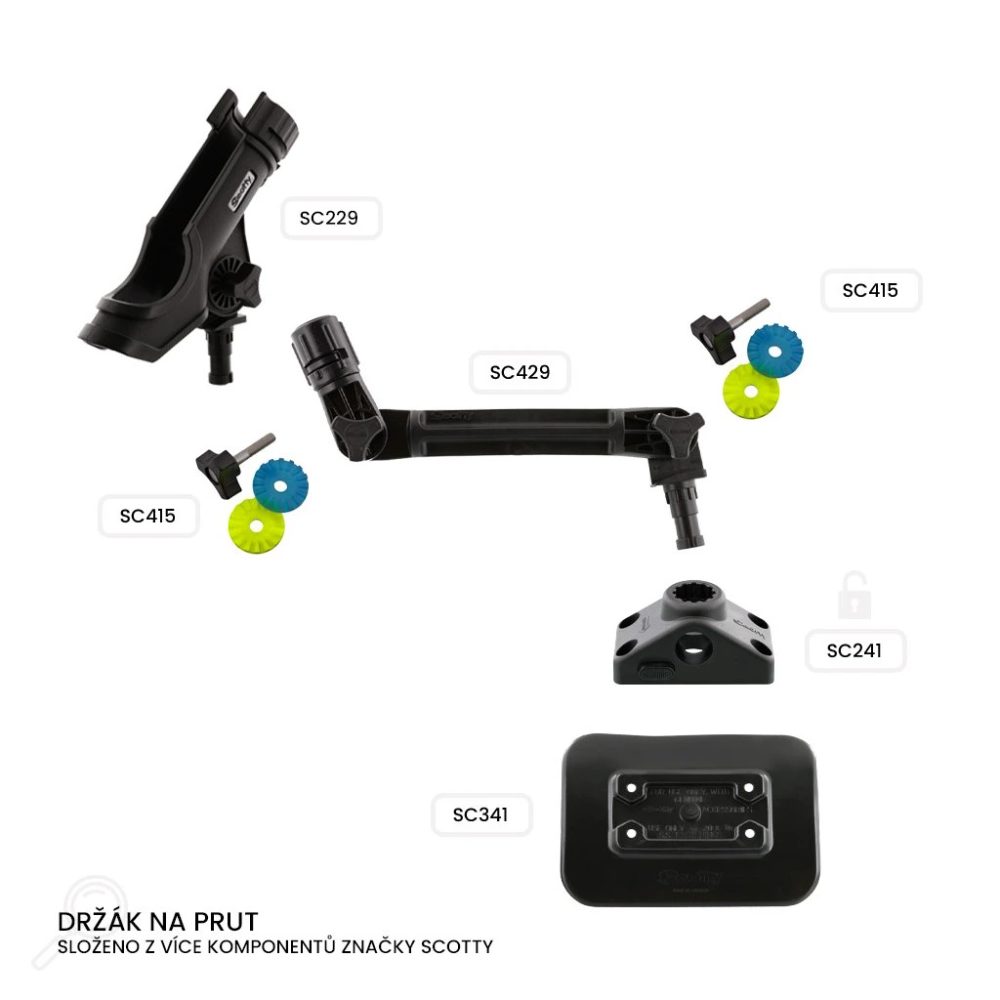 Scotty Držák na prut
