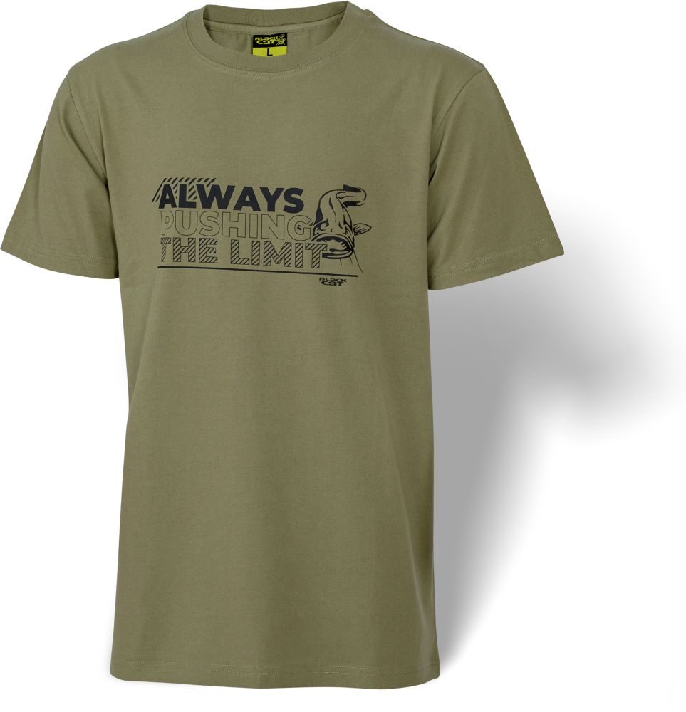 E-shop Black Cat Triko T-Shirt khaki,Black Cat Triko T-Shirt khaki