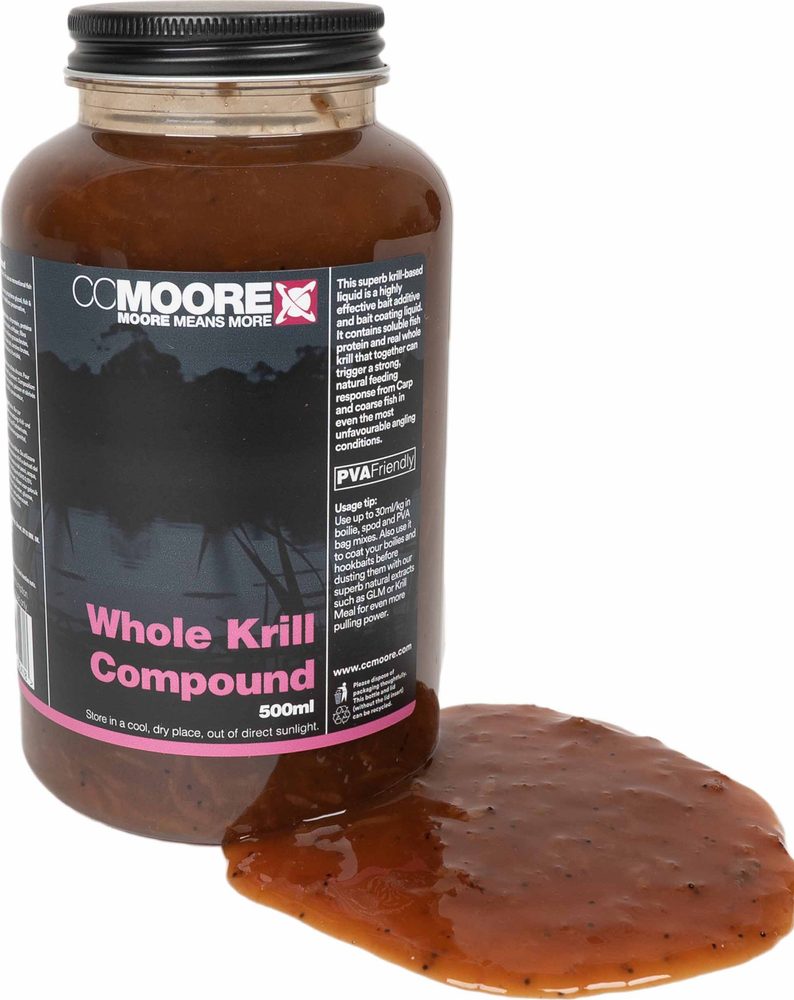 Fotografie CC Moore Tekutá potrava Whole Krill Compound 500ml