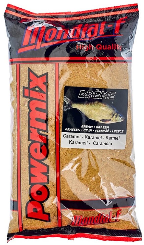 Mondial F Krmítková směs Powermix Bream 1kg - Karamel