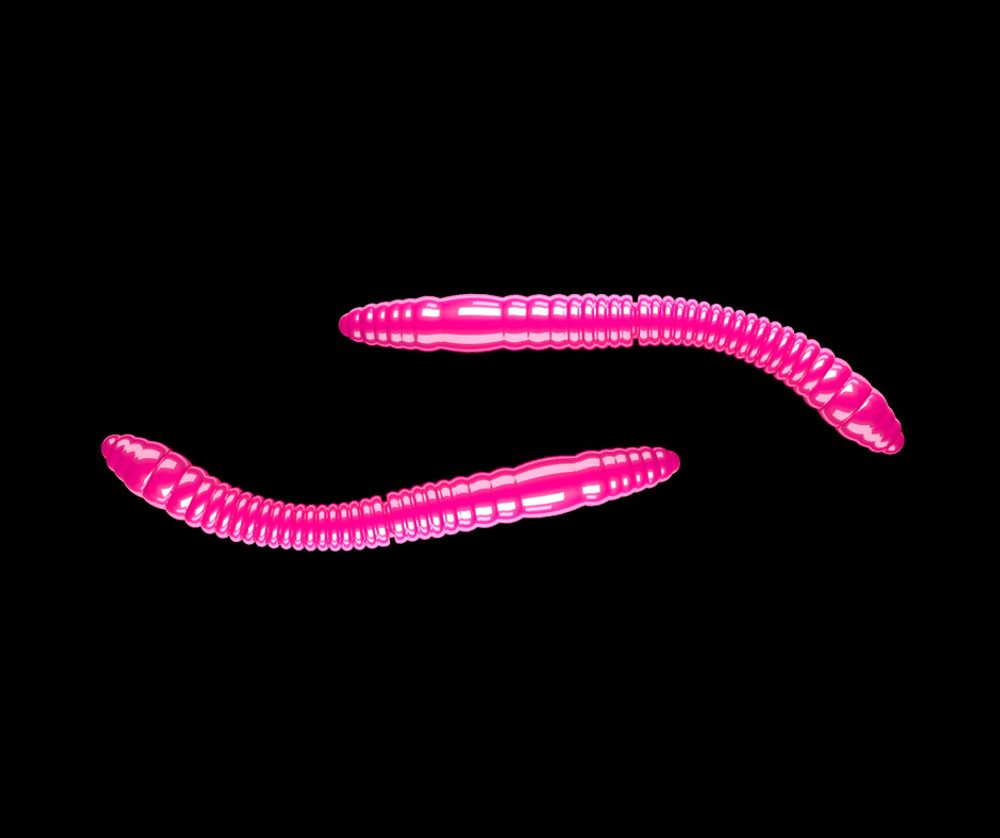 Libra Lures Fatty D’Worm Hot Pink