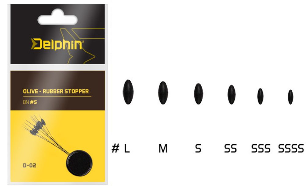 E-shop Delphin Zarážka Olive - Rubber Stopper,Delphin Zarážka Olive - Rubber Stopper