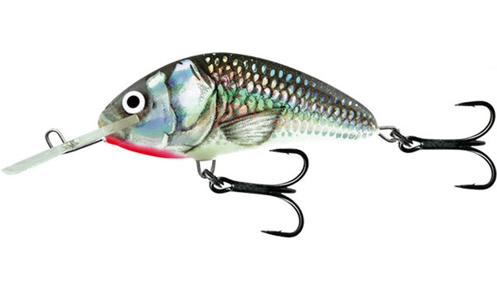 Salmo Wobler Hornet Floating 9cm - Holographic Grey Shiner,Salmo Wobler Hornet Floating 9cm - Holographic Grey Shiner
