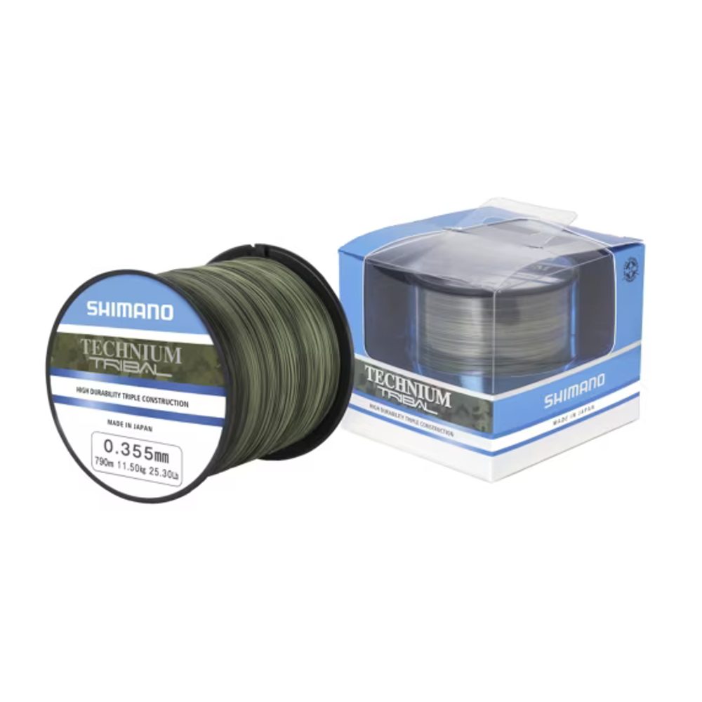E-shop Shimano Vlasec Technium Tribal Camou - 0,405mm 620m 14kg,Shimano Vlasec Technium Tribal Camou - 0,405mm 620m 14kg