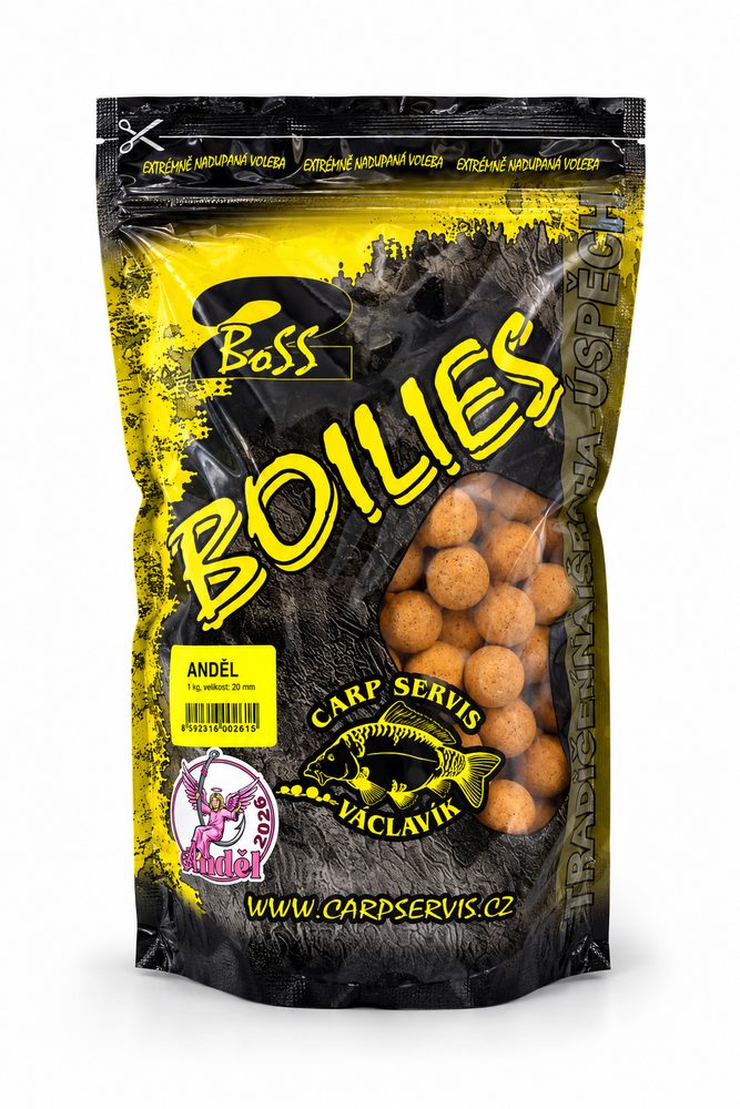 Carp Servis Václavík Boilies Boss2 Anděl - 20mm 1kg