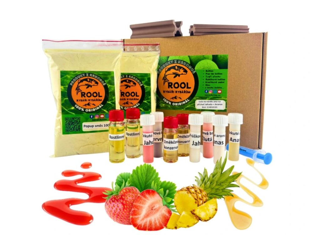 E-shop ROOL Velká kreativní sada Jahoda x Ananas,ROOL Velká kreativní sada Jahoda x Ananas