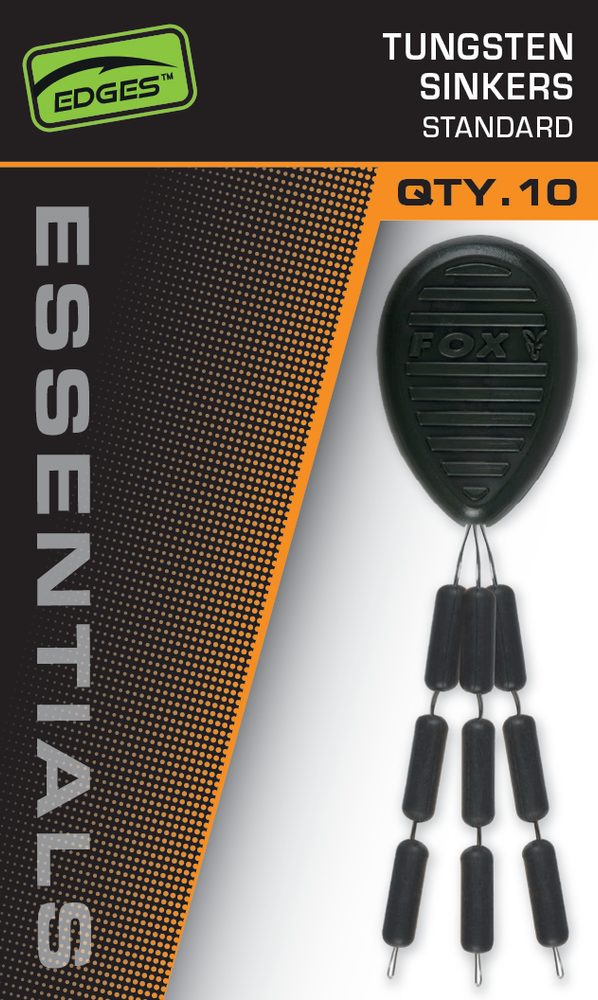 E-shop Fox Zarážky Edges Essentials Tungsten Sinkers 10ks,Fox Zarážky Edges Essentials Tungsten Sinkers 10ks