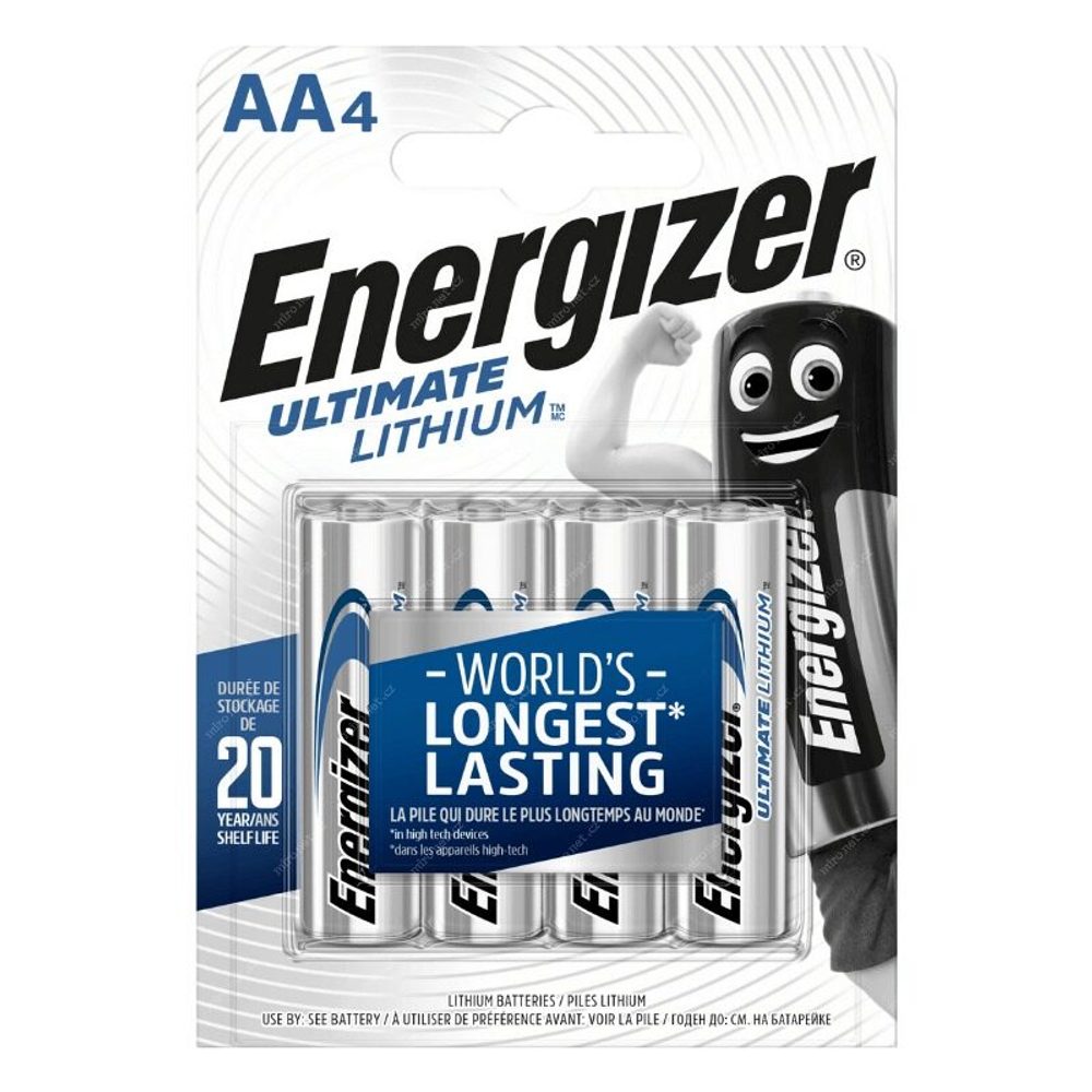 Energizer Lithiové baterie Ultimate Lithium AAA 4ks,Energizer Lithiové baterie Ultimate Lithium AAA 4ks