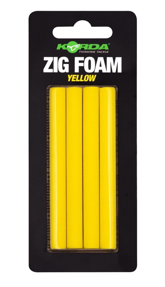 E-shop Korda Plovoucí pěna Zig Foam - Žlutá,Korda Plovoucí pěna Zig Foam - Žlutá