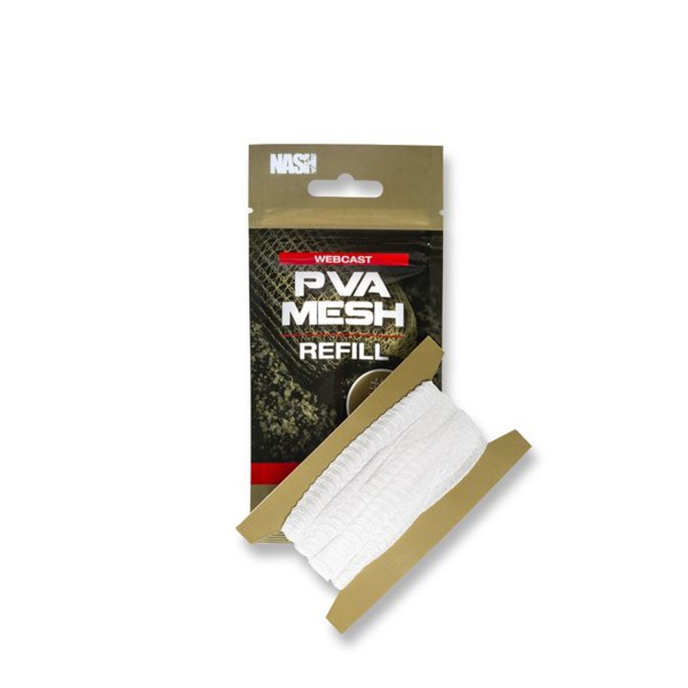 E-shop Nash Náhradní PVA punčocha Webcast Ultra Weave PVA Refill 3m - Wide 37mm,Nash Náhradní PVA punčocha Webcast Ultra Weave PVA Refill 3m - Wide 37mm