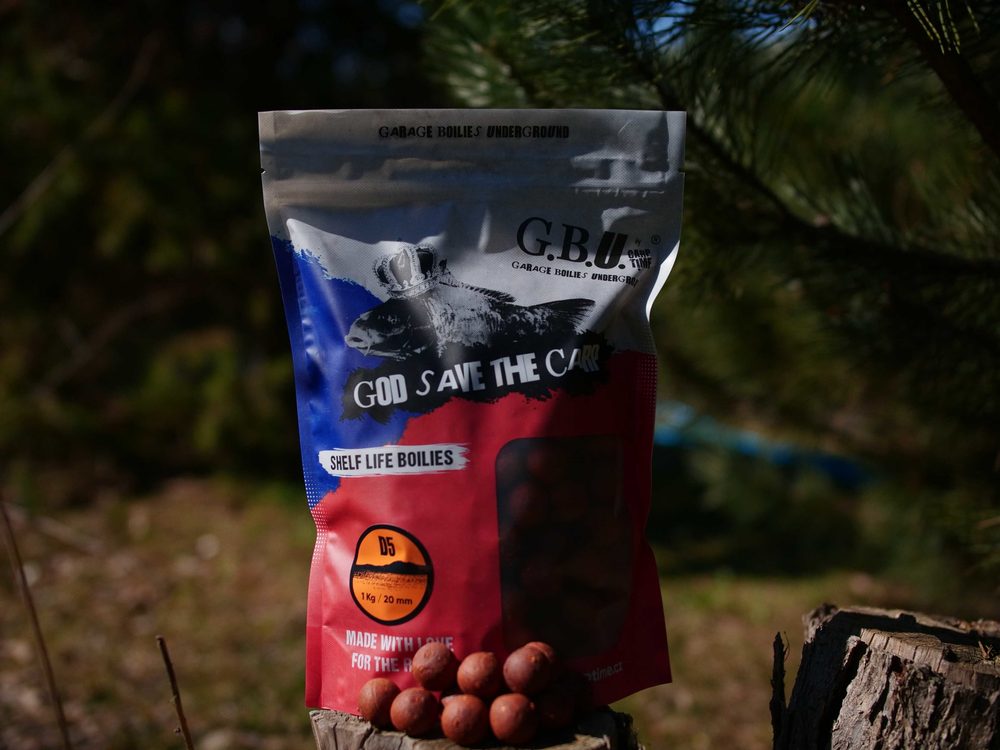 E-shop G.B.U. Boilies D5 - 20mm 1kg,G.B.U. Boilies D5 - 20mm 1kg