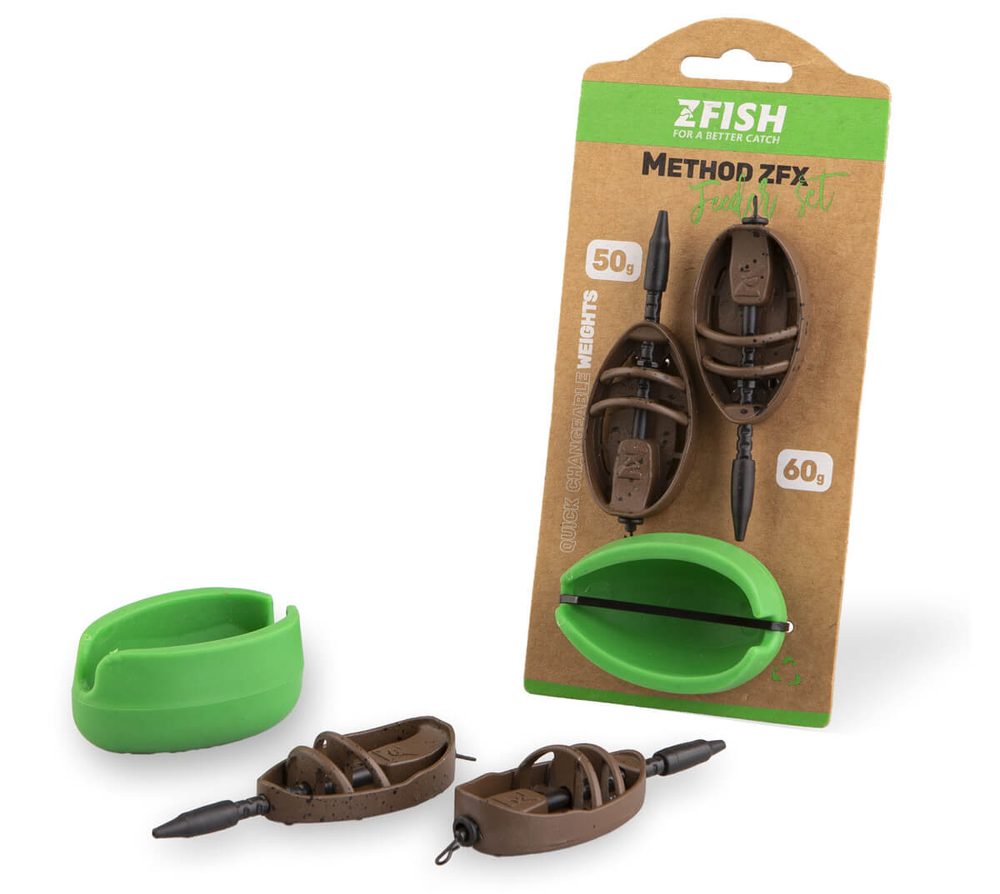 E-shop Zfish Sada Method Feeder Set ZFX 2ks + Formička - 20-30g,Zfish Sada Method Feeder Set ZFX 2ks + Formička - 20-30g
