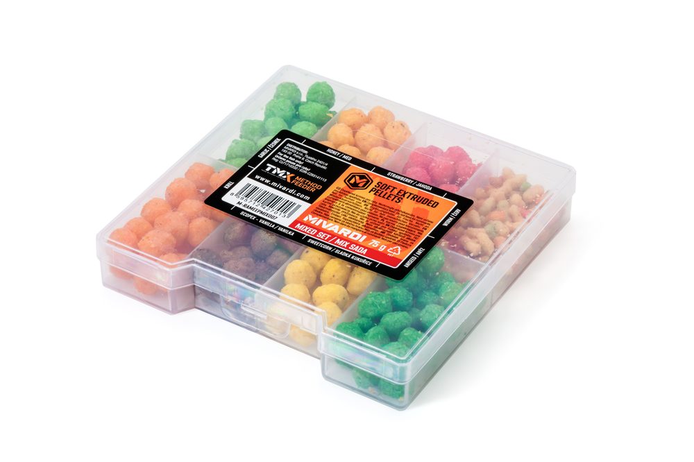 Mivardi N�straha Soft Extruded Pellets Mix sada 75g,Mivardi N�straha Soft Extruded Pellets Mix sada 75g
