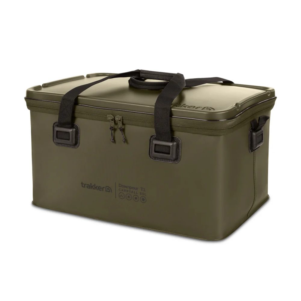 Trakker Voděodolná taška Downpour T1 Carryall XL 55L Green