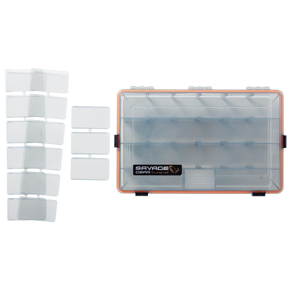 E-shop Savage Gear Krabička WP Lurebox 6B Smoke,Savage Gear Krabička WP Lurebox 6B Smoke