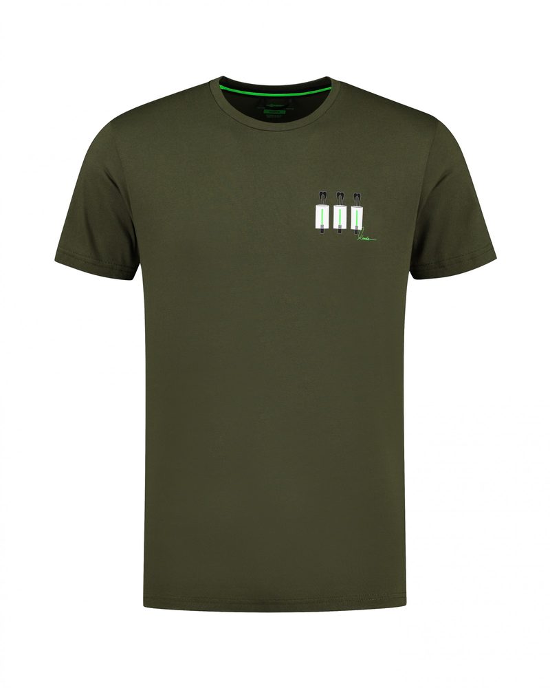 E-shop Korda Triko LE Bobbin Tee Olive - 4XL,Korda Triko LE Bobbin Tee Olive - 4XL