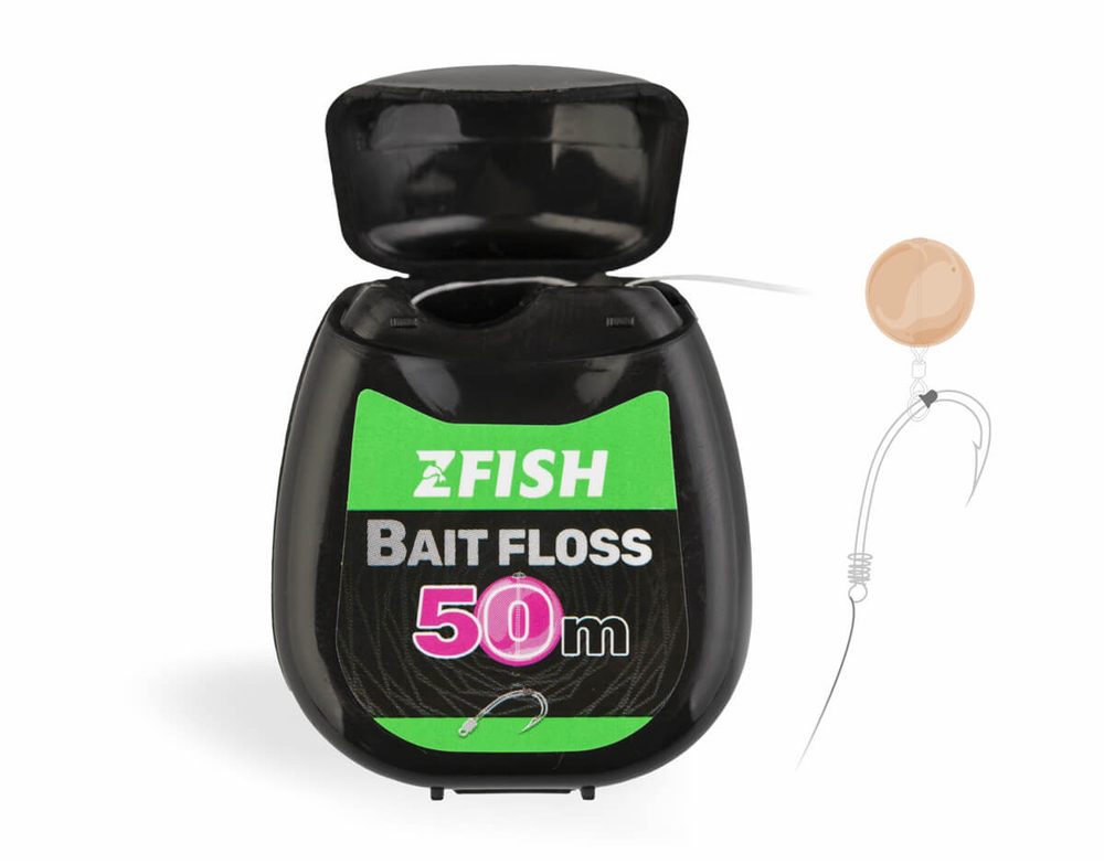 E-shop Zfish Šňůra Bait Floss 50m,Zfish Šňůra Bait Floss 50m