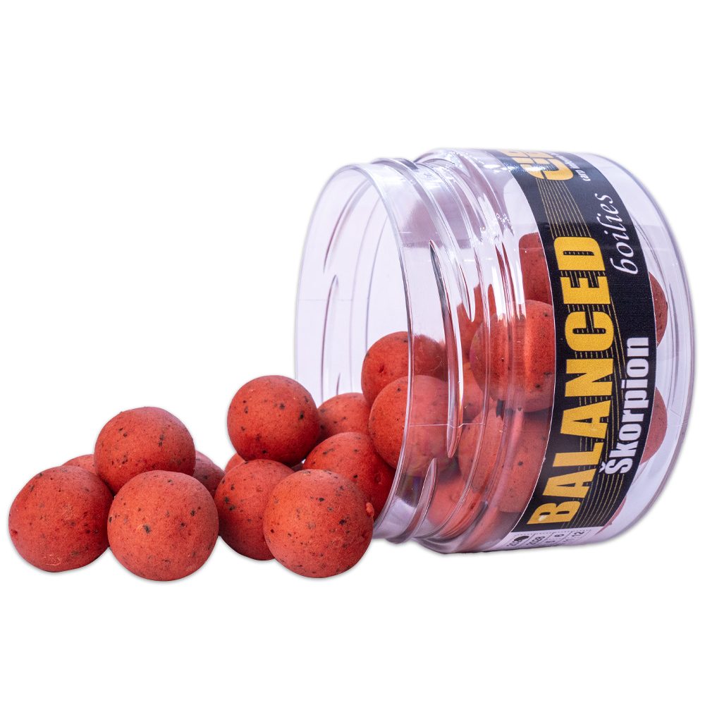 Carp Inferno Balanced Boilie Škorpion 200ml - 24mm