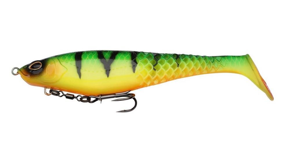 E-shop Berkley Gumová nástraha PowerBait Cullshad Shallow Firetiger - 12,5cm 28g,Berkley Gumová nástraha PowerBait Cullshad Shallow Firetiger - 12,5cm 28g