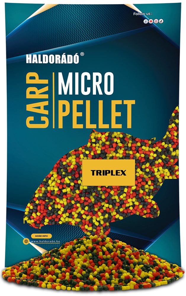 E-shop Haldorádó Pelety Carp Micro Pellet 2,5mm 600g - Triplex,Haldorádó Pelety Carp Micro Pellet 2,5mm 600g - Triplex