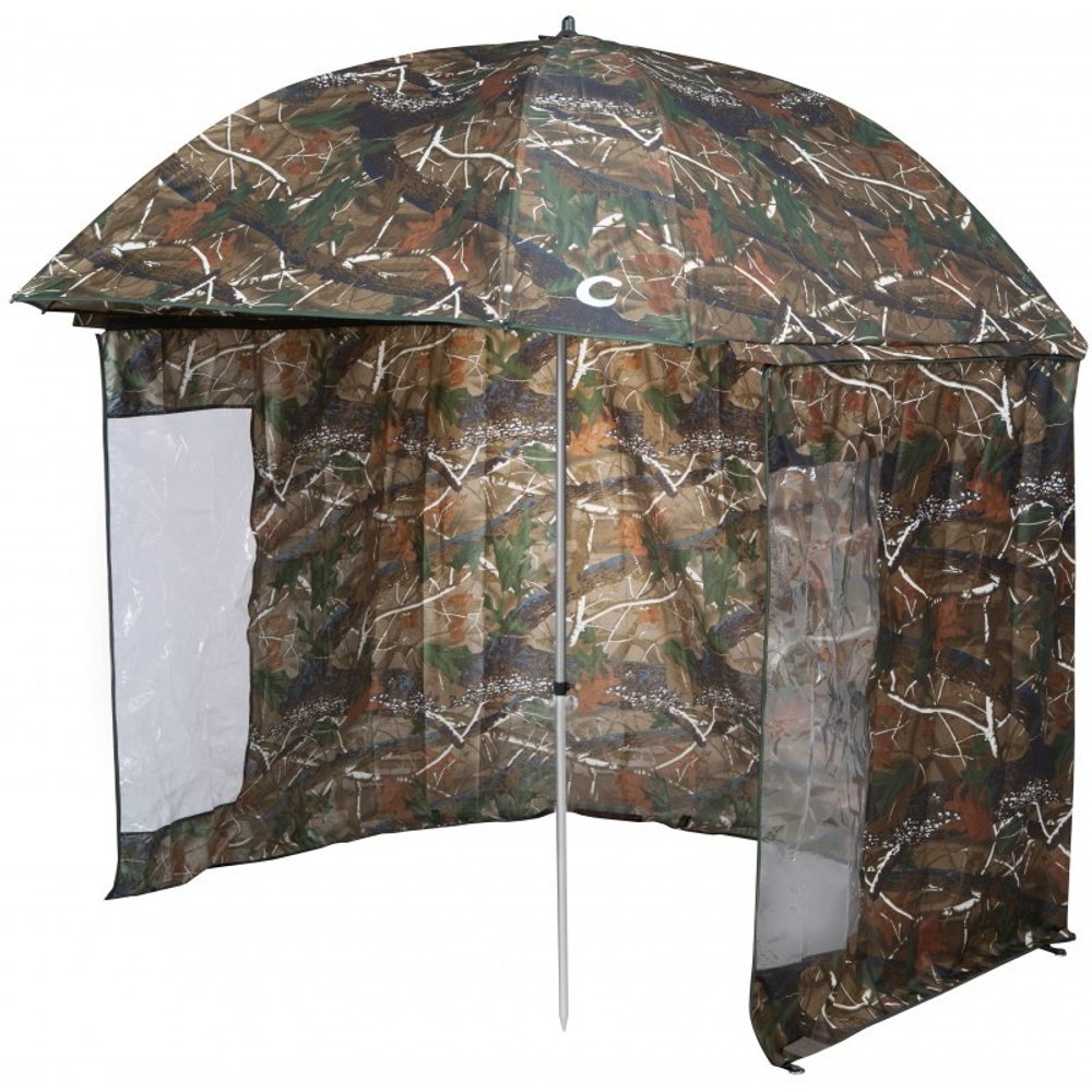 JAF Capture Deštník s bočnicemi Master OX Camo 2,5m,JAF Capture Deštník s bočnicemi Master OX Camo 2,5m
