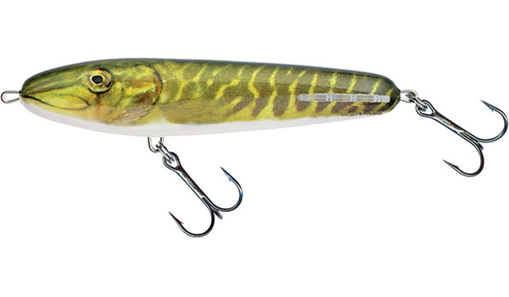E-shop Salmo Wobler Sweeper Sinking Real Pike - 10cm 19g