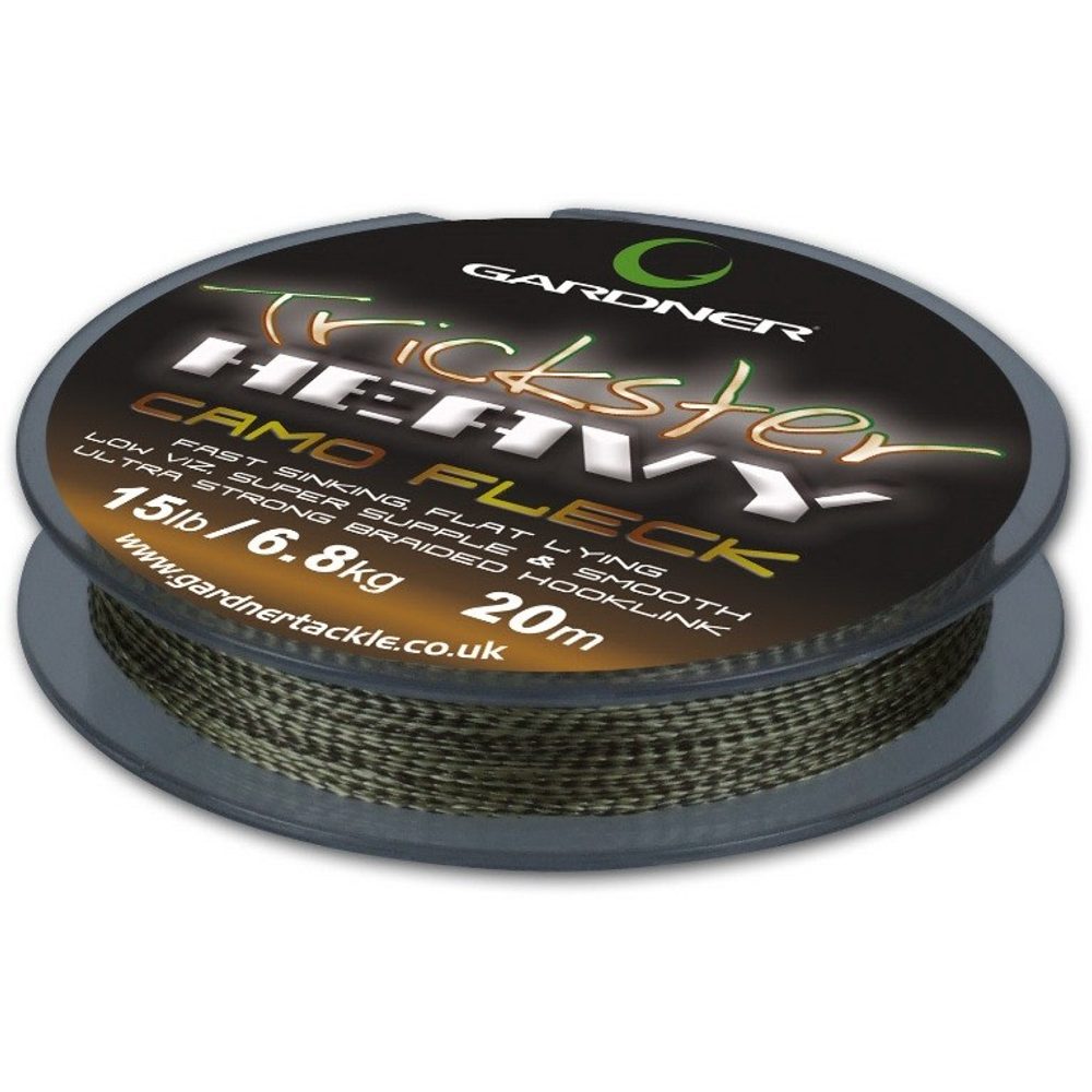 E-shop Gardner Návazcová šňůra Trickster Heavy 25lb 20m - Brown,Gardner Návazcová šňůra Trickster Heavy 25lb 20m - Brown