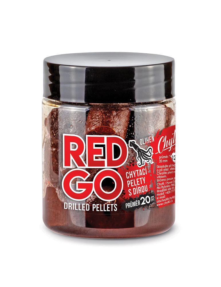 Chytil Pelety v dipu Red Go 120g - 20mm,Chytil Pelety v dipu Red Go 120g - 20mm