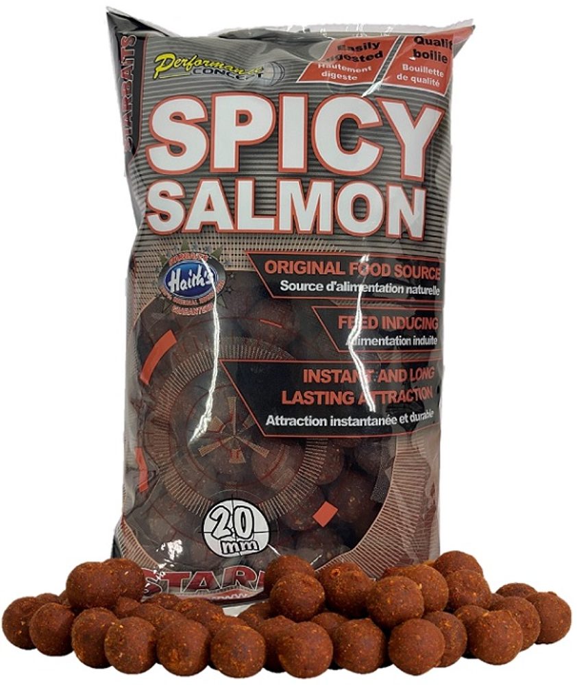 E-shop Starbaits Boilies Concept Spicy Salmon 800g - 20mm,Starbaits Boilies Concept Spicy Salmon 800g - 20mm