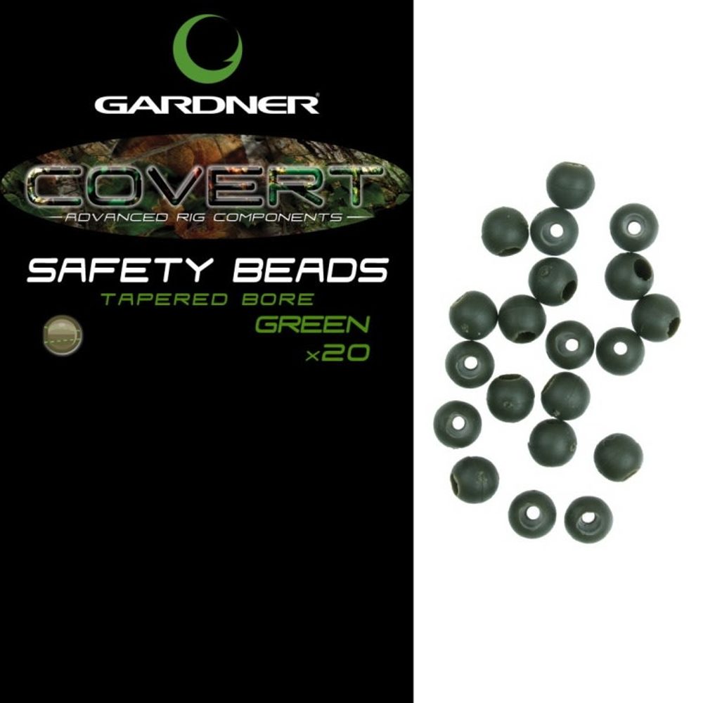 Fotografie Gardner Zarážky Covert Safety Beads|Brown ( hnědá)