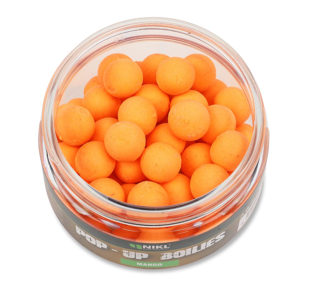 E-shop Nikl Plovoucí boilies 10mm 20g - Mango,Nikl Plovoucí boilies 10mm 20g - Mango