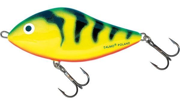 E-shop Salmo Wobler Slider Sinking 5cm - Green Tiger,Salmo Wobler Slider Sinking 5cm - Green Tiger