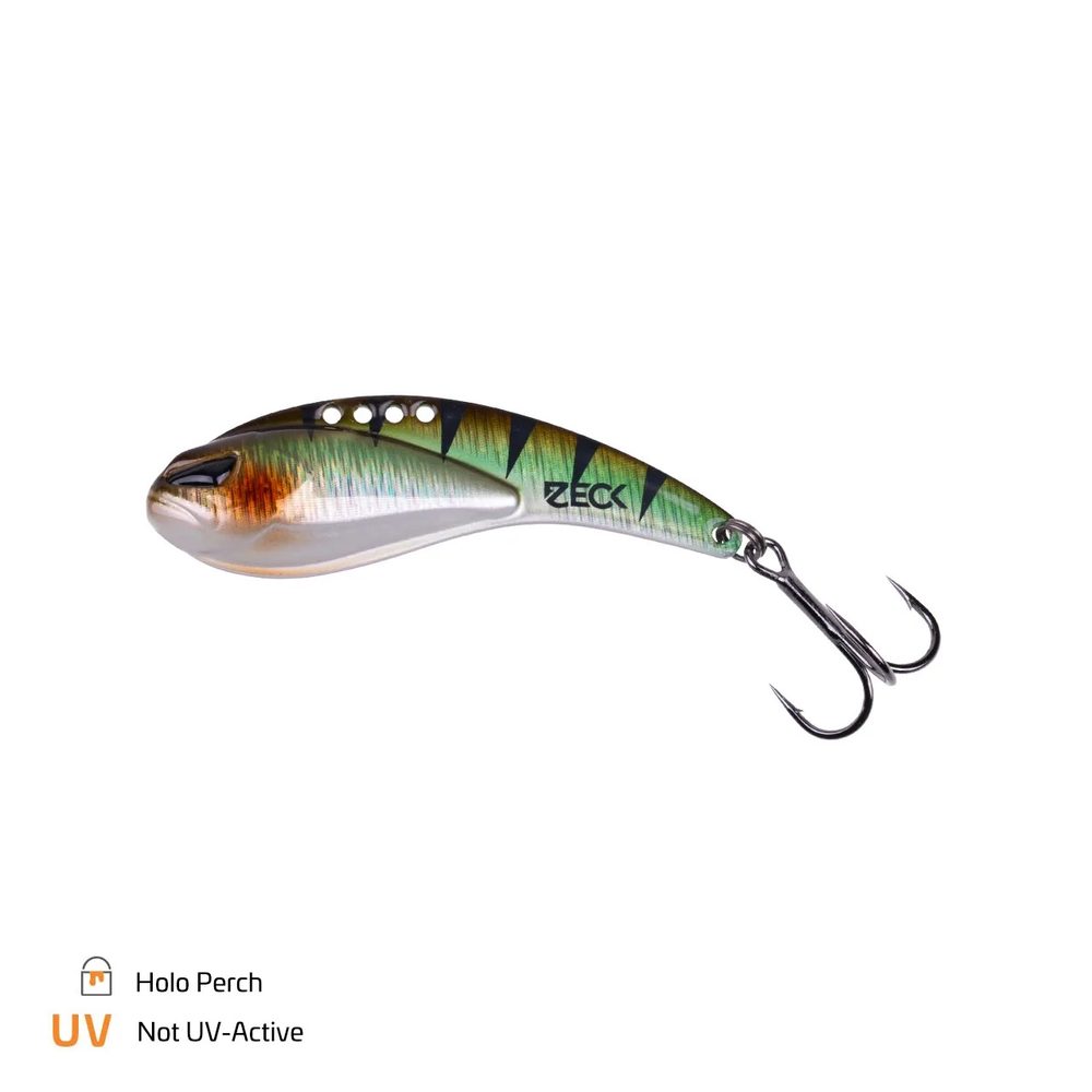 E-shop Zeck cikáda Blade Shaker 7cm 25g - Holo Perch,Zeck cikáda Blade Shaker 7cm 25g - Holo Perch
