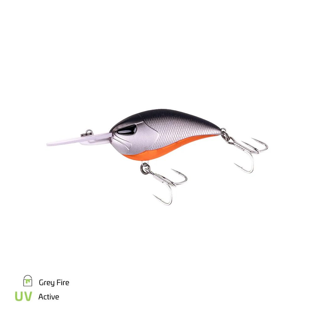 E-shop Zeck Wobler Cat Crank 7,5cm / 3m F - Grey Fire,Zeck Wobler Cat Crank 7,5cm / 3m F - Grey Fire