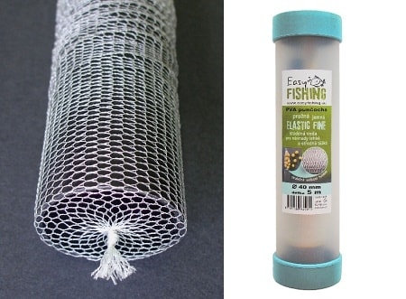 Easy Fishing PVA punčocha ELASTIC FINE 40mm komplet v tubě 7m