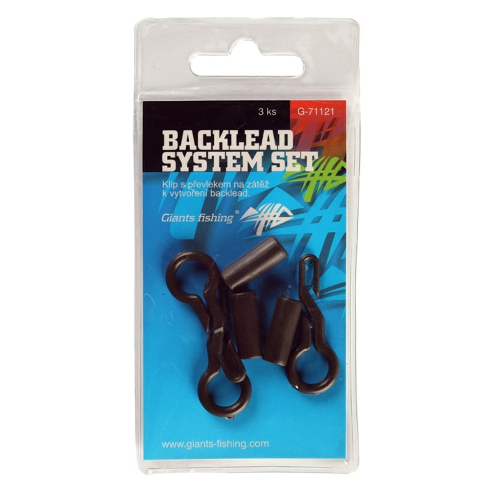E-shop Giants Fishing Kompletní klip na zátěž Backlead System 3ks,Giants Fishing Kompletní klip na zátěž Backlead System 3ks