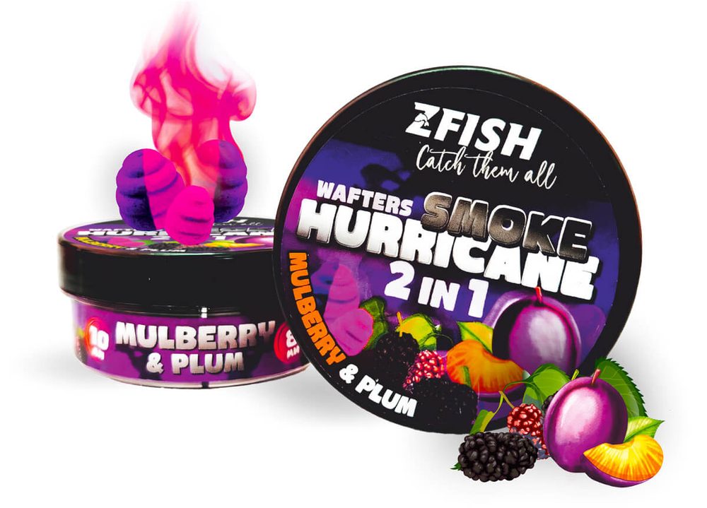 Zfish Nástraha Smoke Hurricane Wafters 2in1 - Mulberry-Plum