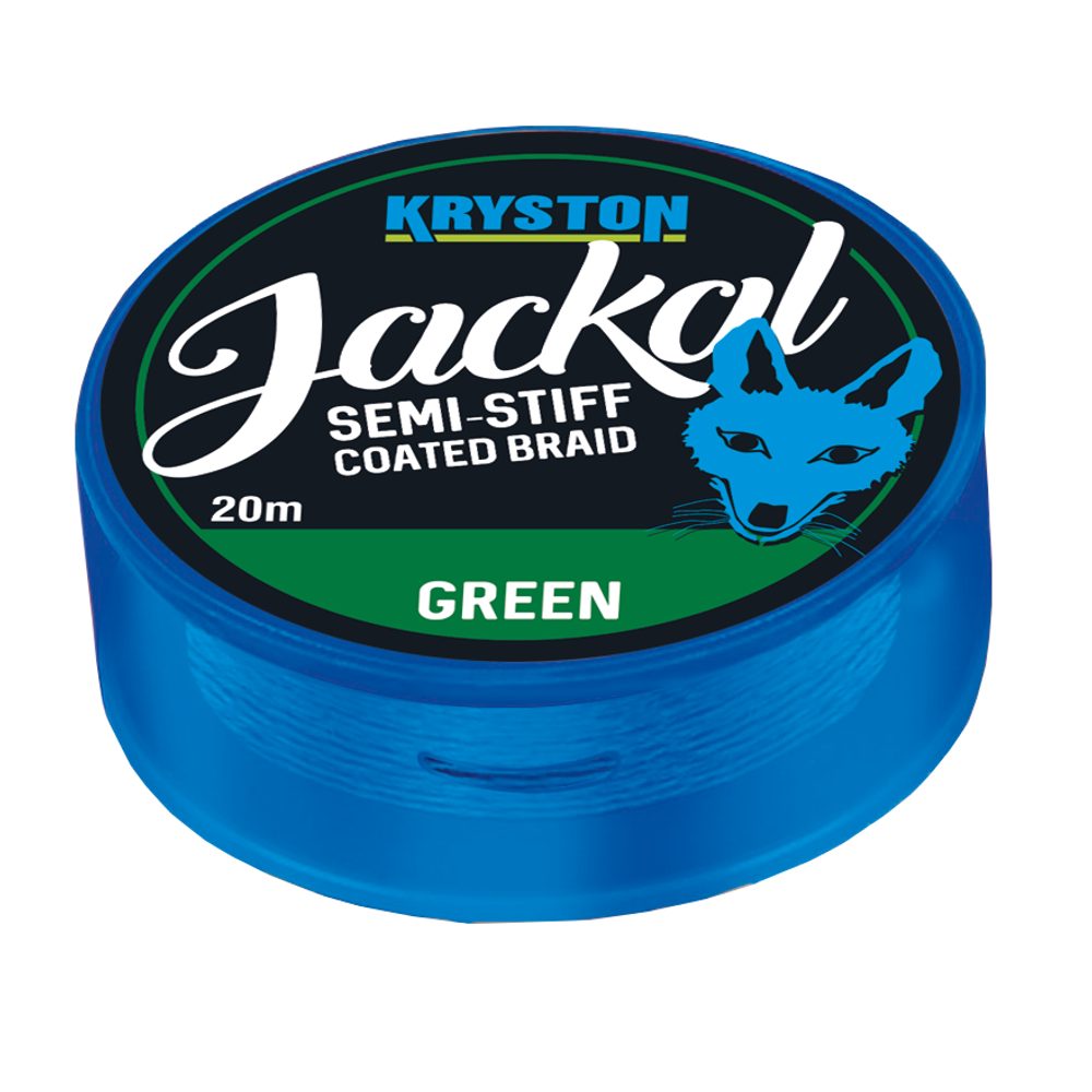 E-shop Kryston Šňůra Jackal 20m 20lb/9kg - olivově zelená,Kryston Šňůra Jackal 20m 20lb/9kg - olivově zelená