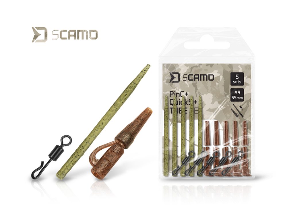 E-shop Delphin Set sCAMO PinC + QuickS + Tube 5 setů,Delphin Set sCAMO PinC + QuickS + Tube 5 setů