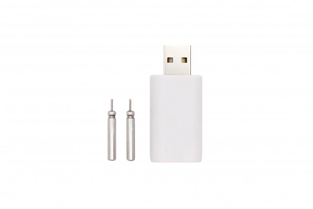 Flajzar USB nabíječka a 2x baterie CR425 - 3V