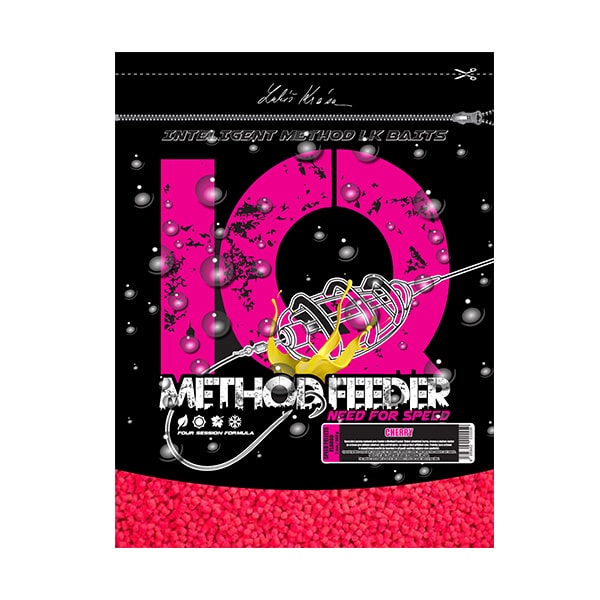 LK Baits Pelety IQ Method Feeder Speed Fluoro Pellets 600g Cherry