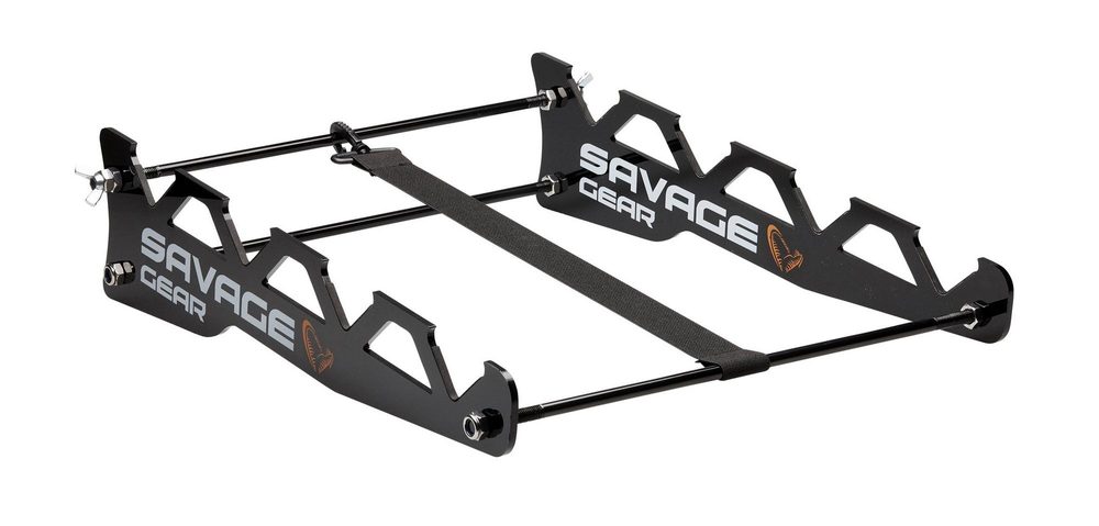 E-shop Savage Gear Držák prutů Belly Boat Rod Station Black 4 Rods,Savage Gear Držák prutů Belly Boat Rod Station Black 4 Rods