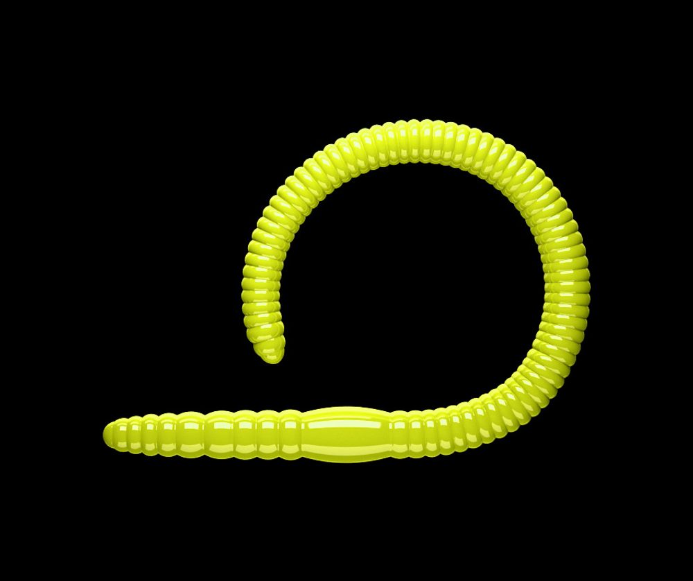 Fotografie Libra Lures Flex Worm 9,5cm 10ks - Apple Green